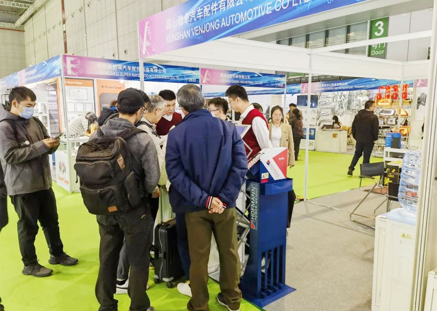 Kunshan Venjong participates in Automechanika Shanghai,  the fair concludes successfully